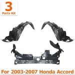 Engine Splash Shield + Fender Liner Kit Lh Rh For 2003-2007 Honda Accord Sedan. Fixed Price $68.03.