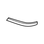 Genuine Oem Front Driver Left Hood Seal For Bmw X2 2018-2023. Fixed Price $36.75.