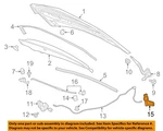 Gm Oem 16-19 Cruze Hood Components-release Handle 23286357. Fixed Price $23.40.