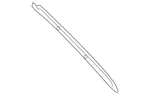 Genuine Audi Hood Seal 80A-823-126. Fixed Price $24.36.