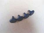Nos Hood Side Bumpers! Show Quality! For 1940-1955 Gm Chevrolet Chevy. Fixed Price $29.50.