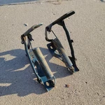1975-1993 Volvo 240 Blue Hood Hinges 242 244 245 260 262C. Fixed Price $180.00.