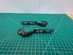 07-15 Audi Q7 Front Right & Left Side Hood Hinge Pair Set Gray Oem. Fixed Price $30.40.