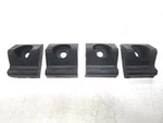 1962 1963 Ford Falcon Rubber Hood Bumper Set 4 Pieces New *. Fixed Price $17.50.