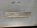 1969 Ford Truck Fender Lower Side Rocker Trim Molding Rh Passengers. Fixed Price $45.00.