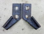 1939 1940 Chevy Truck Rear Hood Hooks Original Gm Pair On Cowl. Fixed Price $145.00.