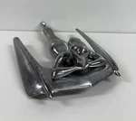 Vintage 1950'S Nash Flying Lady Goddess Hood Ornament Chrome George Petty. Fixed Price $219.00.