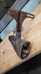 1937 1938 Chevy Coupe Left Tail Light Bracket Original Gm Convertible. Fixed Price $125.00.