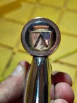 Vintage Ford Falcon 1960'S Car Fender Top Chrome Ornament. Oem.. Fixed Price $55.00.