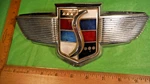 CA06 Studebaker Hood Nose Emblem Vntage Enamel 1947-9 #7724 Commander. Fixed Price $189.99.