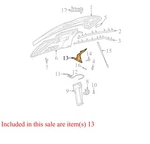 2002 2007 Jeep Liberty Hood Hinge Front Right Used Oem 55176929AC. Fixed Price $29.99.