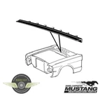 1964 1965 1966 Ford Mustang Firewall To Hood Seal. Fixed Price $39.99.