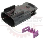 For Gm Delphi / Packard 3-WAY Gt 150 Receptacle Assembly. Fixed Price $9.49.