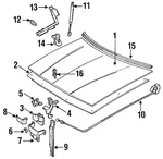 Genuine Gm Hinge 12391534. Fixed Price $10.53.