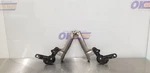 17 Gmc Sierra 1500 Hood Hinge Set Pair Silver. Fixed Price $75.00.