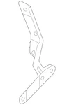 Genuine Audi Hinge 89A-823-302. Fixed Price $63.44.