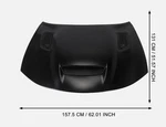 For 2015-2022 Dodge Charger Redeye Look Aluminum Hood Functional 3 Vented Bezels. Fixed Price $450.00.