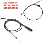 Front & Rear For Bmw E90 E92 X1 M3 328I 335D 335I Hood Latch Lock Release Cables. Fixed Price $18.99.