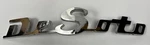 New Old Stock Hood Nameplate For 1950 Desoto Models Mopar #1335479. Fixed Price $175.00.