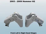 15811695 15811696 03 To 09 Hummer H2 Pair Of Front Right & Left Hood Hinges. Fixed Price $119.00.
