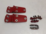 Jeep Tj Wrangler Oem Hood Hinges PR4 Red 1997-2002 2003 2004 2005 2006 94053. Fixed Price $35.00.