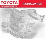 Toyota Genuine Scion Hood Grille Seal 2011-2013 Tc 53395-21020. Fixed Price $151.33.