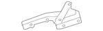 Genuine Nissan Hood Hinge 65400-EZ40A. Fixed Price $64.86.