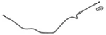 Genuine Nissan Release Cable 65621-1ZS0A. Fixed Price $119.28.