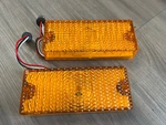 Free Ship Pair -1969 1970 Chevy Gmc Truck Parking Lamp Lens Amber Led Lh Rh. Fixed Price $56.99.