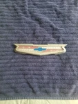1956 Oem Chevrolet Chevy Bel Air Hood Emblem & Bezel 3722453. Fixed Price $75.00.