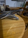 Vintage Chrome Plated 1955 Chrysler Eagle Hood Ornament 599858 Dg. Fixed Price $91.50.