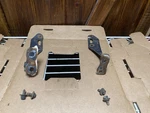 94-01 Acura Integra Front Hood Hinges Support Left & Right Silver Oem. Fixed Price $19.99.
