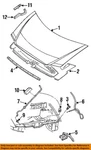 Chrysler Oem 2000 Caravan Hood Components-hinge 4716451AB. Fixed Price $41.14.