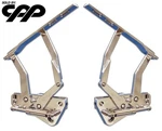 1973-80 Chevy Gmc Truck Eddie Motorsports MS149-24P Billet Aluminum Hood Hinges. Fixed Price $807.00.