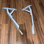 2002-2007 Jeep Liberty 2005-2011 Dodge Dakota Good Used Left Right Hood Hinges. Fixed Price $59.88.