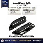 Genuine Hood Upper Grille Lh Rh Set 86410J5300 86420J5300 For Kia Stinger. Fixed Price $129.00.
