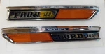 New Repro. 1968 - 1972 Ford Truck Pickup Hood Side Emblems F100 1969 1970 1971. Fixed Price $144.99.