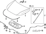Genuine Kia Hood Latch 81130-GG000. Fixed Price $99.30.