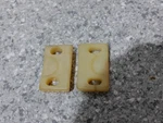 63 C2 Corvette Hood Alignment Nylon Blocks (2)-- Gm #3833244--SURVIVORS. Fixed Price $44.95.