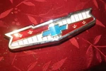1958 Chevrolet Chevy Hood Emblem Chrome Bezel V8 Impala Trim Molding 1956. Fixed Price $27.99.