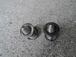 63-67 C2 Corvette Male Hood Lock Latches (2)--GM #3685619--NOS. Fixed Price $124.95.