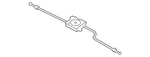 Genuine Volkswagen Control Cable 3G8-823-531. Fixed Price $42.84.