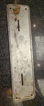 Mercedes 190SL License Plate Molding Euro Oem 186885038010 W186 W121. Fixed Price $185.00.