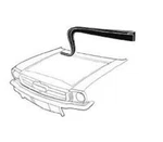 1964 1965 1966 Ford Mustang Hood To Cowl Firewall Weatherstrip Seal W/ Clips New. Fixed Price $17.93.