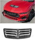 24-UP Ford Mustang Carbon Fiber Rtr Style Front Upper Hood Vent Insert Cover. Fixed Price $3379.98.