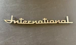 1957-1960 International Truck Front Fender Emblem Chrome Oem 1958 1959 Pickup. Fixed Price $59.95.
