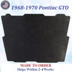 New 1968-1970 Pontiac Hood Insulation Gray Rem #GTO-HIN-025. Fixed Price $84.99.