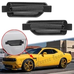 2X Black Shark Side Fender Hood Air Flow Vent Decal For Dodge Challenger Charger. Fixed Price $12.92.