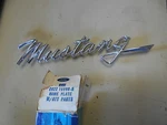 Nos 1968 Ford Fender Emblem "mustang" Script C8ZZ-16098-A. Fixed Price $99.99.