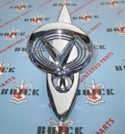 1955 Buick Hood Ornament Assembly. Plated. Chrome.. Fixed Price $165.00.